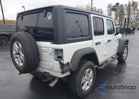 2022 Jeep Wrangler Unlimited Sport S 4X4 from USA, damaged, VIN 1C4HJXDNXNW166982